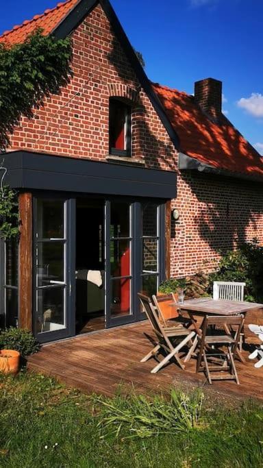 Ferme De Caractere Avec Piscine Et Cheminee Villa Sainghin-en-Melantois Bagian luar foto
