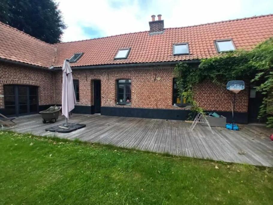 Ferme De Caractere Avec Piscine Et Cheminee Villa Sainghin-en-Melantois Bagian luar foto