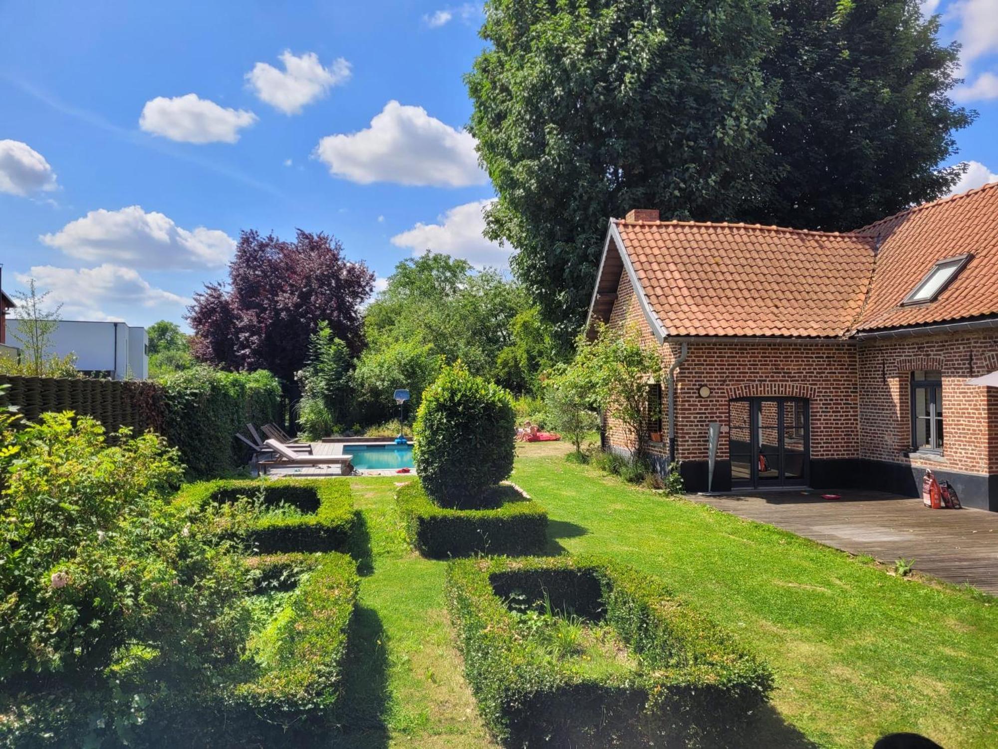 Ferme De Caractere Avec Piscine Et Cheminee Villa Sainghin-en-Melantois Bagian luar foto